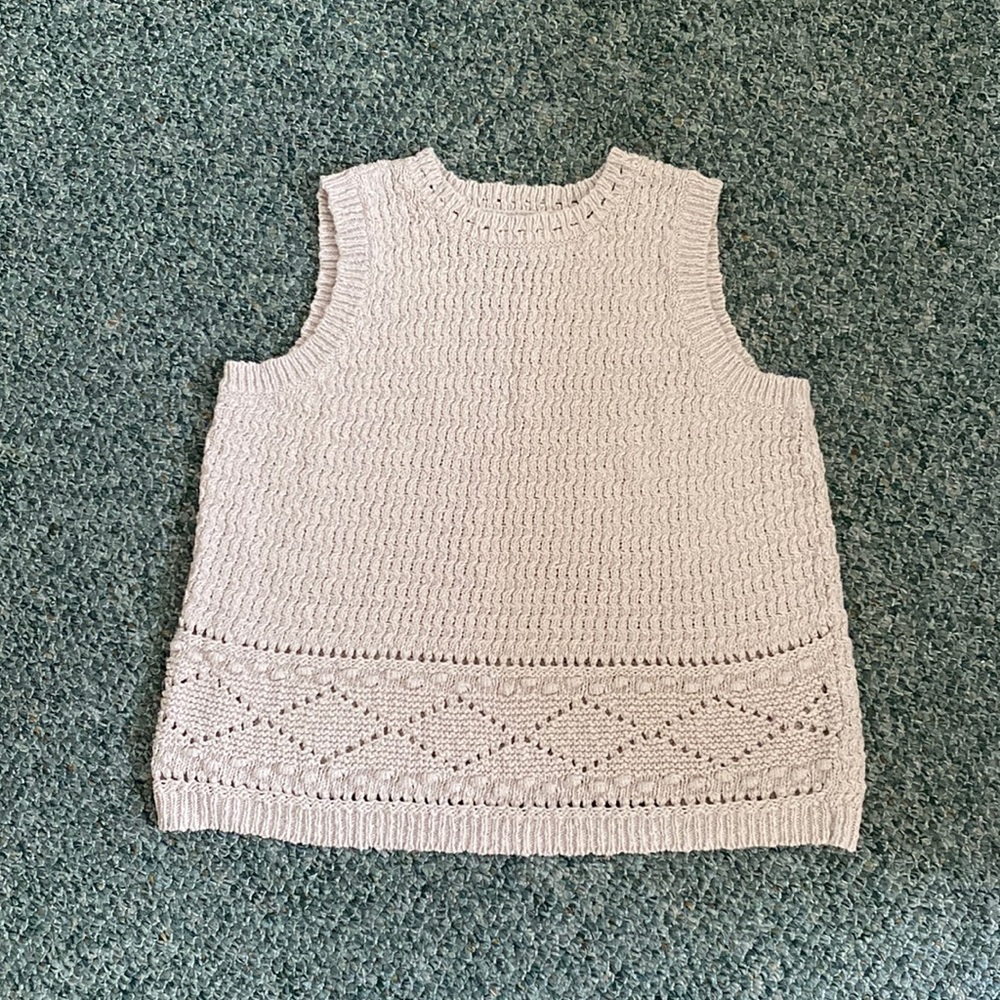 Vintage handmade cotton top